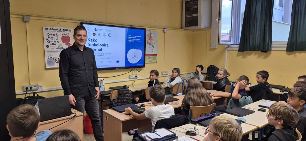 U sklopu projekta #KadOdraSTEM održana radionica „Kako funkcionira Internet“