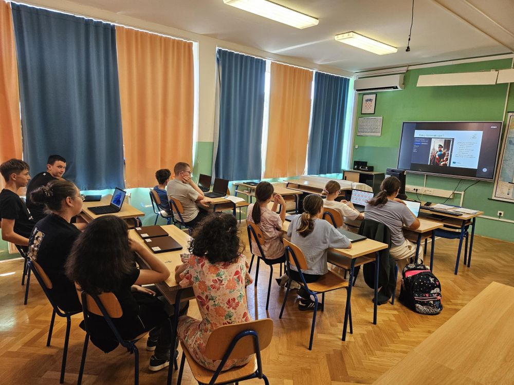 U sklopu projekta KadOdraSTEM održana radionica „Stvaranje slike riječima“