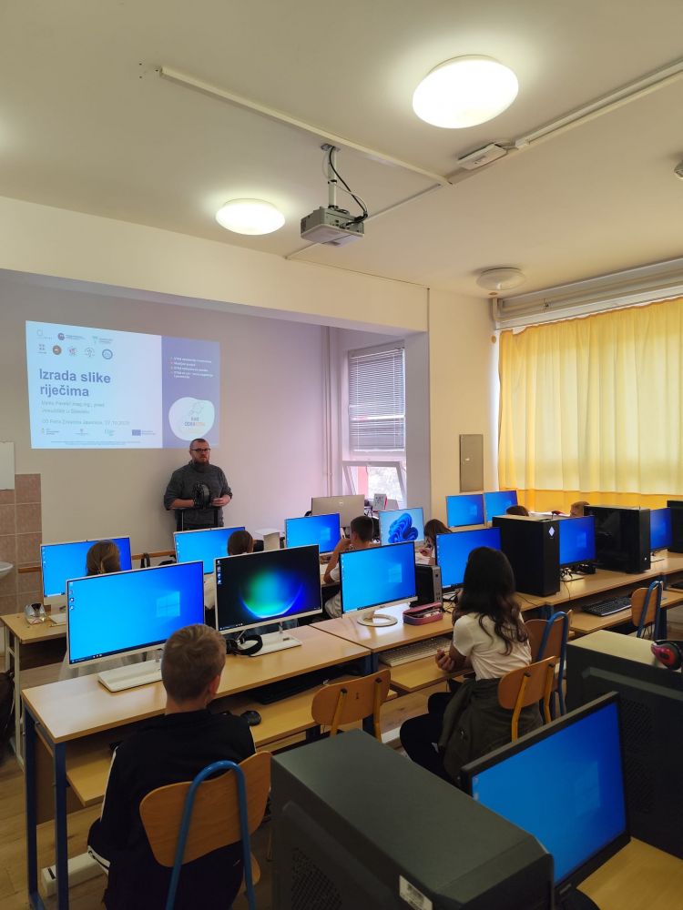 Održana radionica „Stvaranje slike riječima" u sklopu projekta KadOdraSTEM