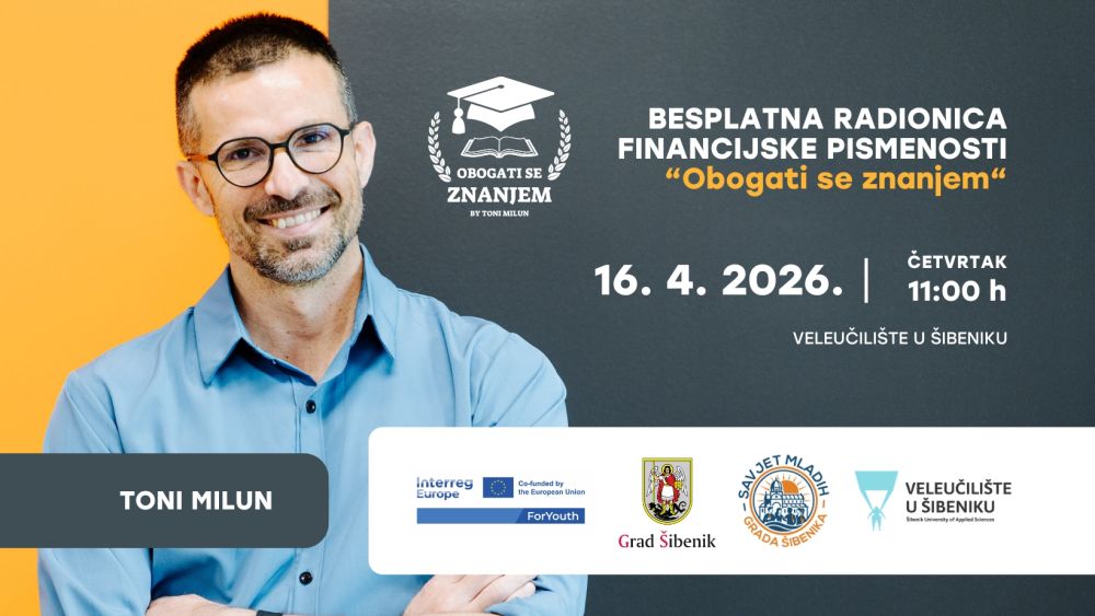 Poziv na besplatnu edukativnu radionicu Tonija Miluna na VUŠ‑u