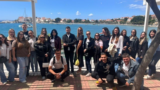 Terenska nastava studenata Turističkog menadžmenta u kampu Stobreč Split