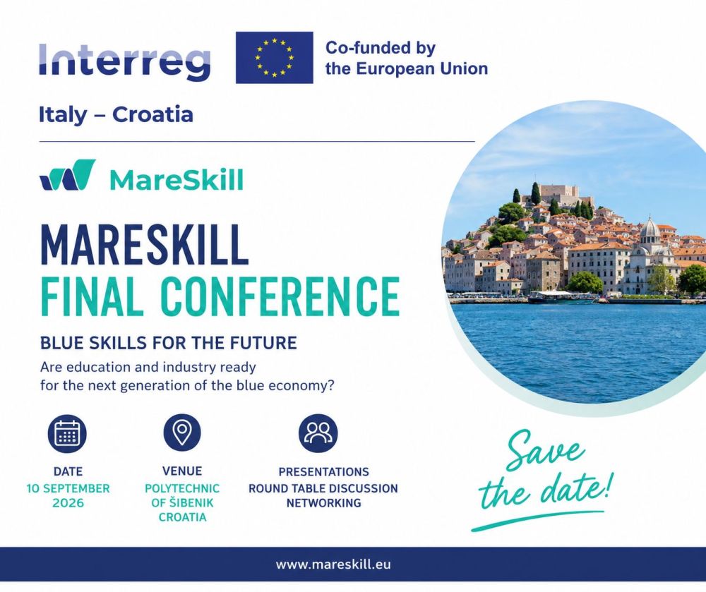 Završna konferencija projekta MareSkill: Blue Skills for the Future