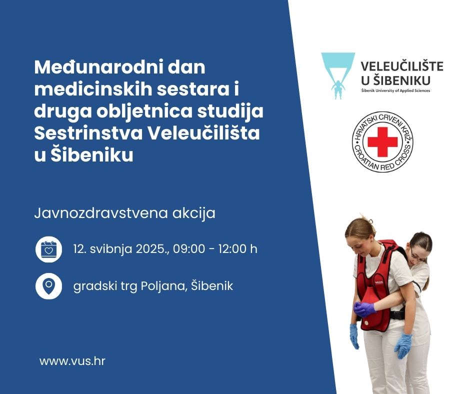 Međunarodni dan medicinskih sestara i druga obljetnica studija Sestrinstva Veleučilišta u Šibeniku