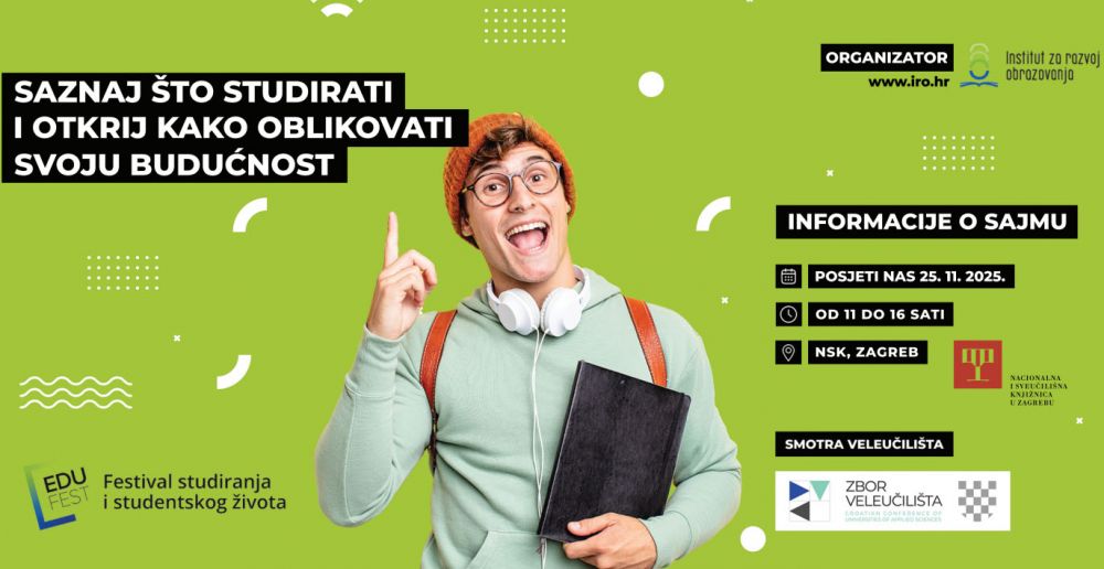 VUŠ dolazi na EduFest 2025 - Festival studiranja i studentskog života