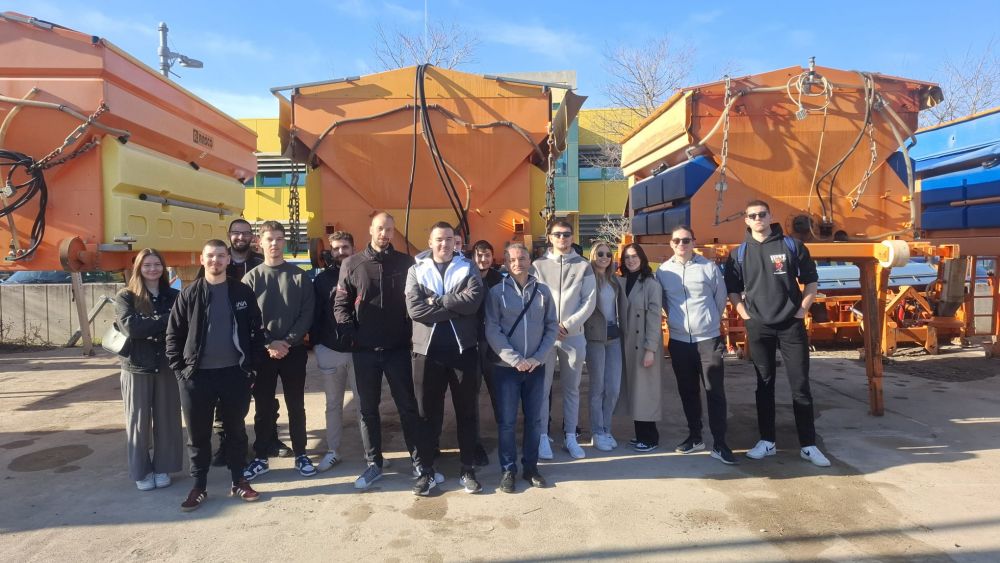 [TN] Studenti Prometnog studija posjetili tvrtku Ceste Šibenik