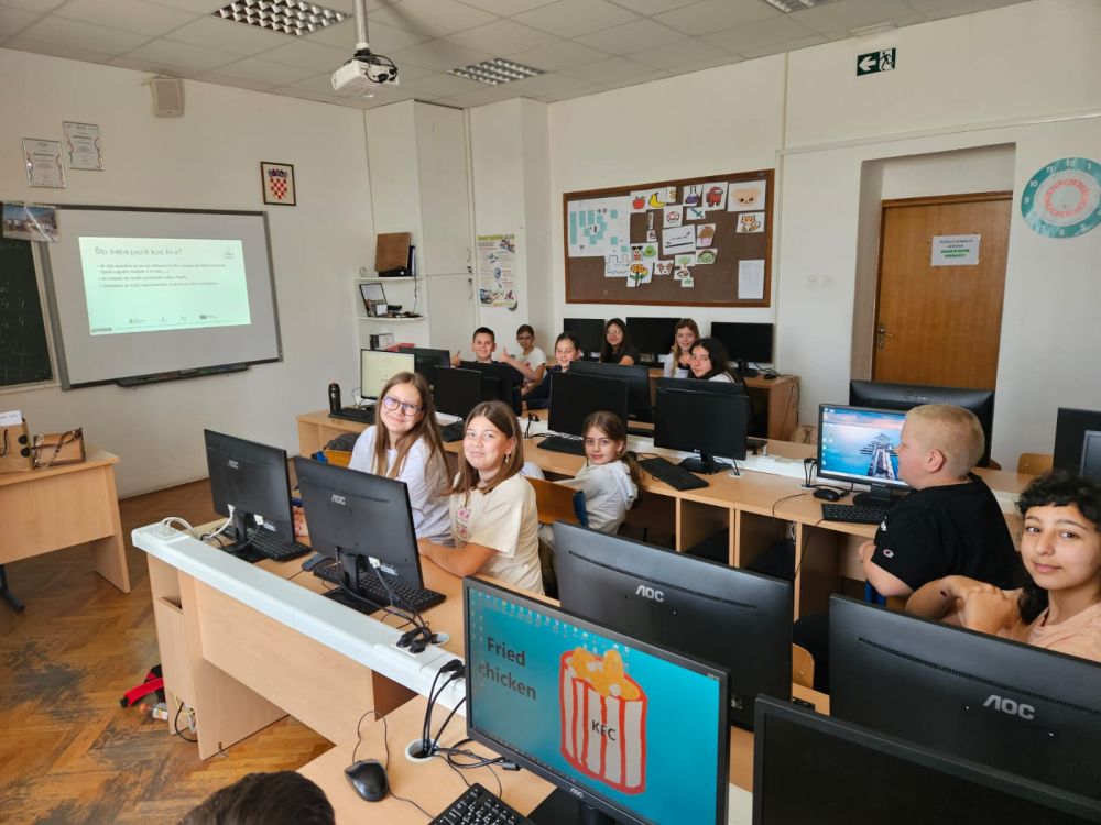 U sklopu projekta KadOdraSTEM održana radionica „Stvaranje slike riječima“