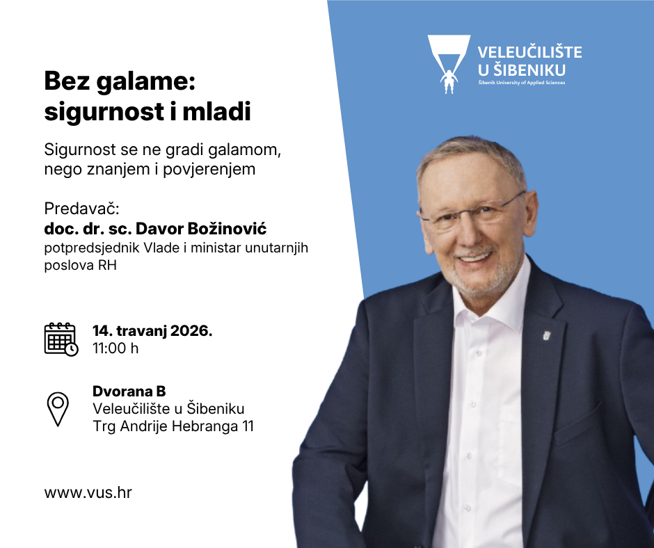 Poziv na predavanje doc. dr. sc. Davora Božinovića