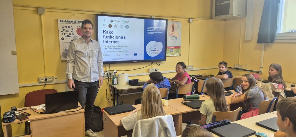 Kako funkcionira Internet? STEM radionica u OŠ Vodice