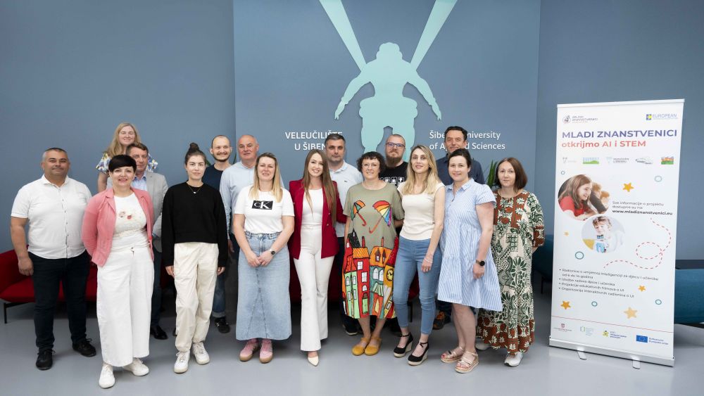 Održane radionice u sklopu projekta "Mladi znanstvenici: otkrijmo AI i STEM"